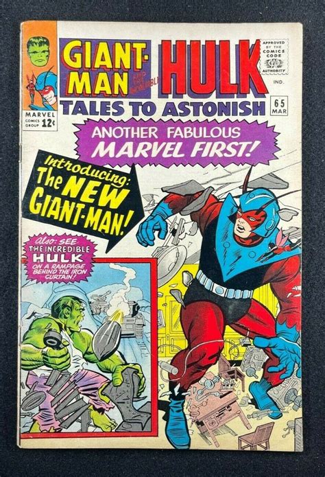 Tales To Astonish 1959 65 FN 6 0 New Giant Man Costume