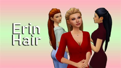 Install Erin Hair The Sims 4 Mods Curseforge