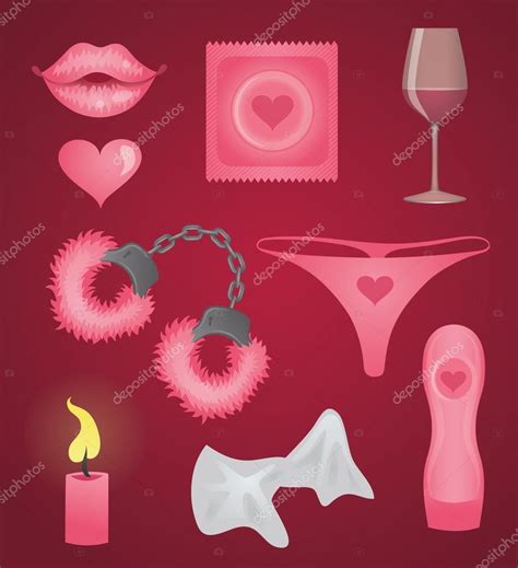 Set Of Sexy Icons Stock Vector Image By ©oksanello 89394340