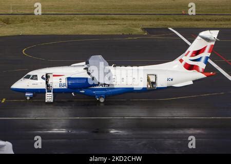 British Airways Dornier Do 328JET 300 Aircraft As Seen In Eindhoven