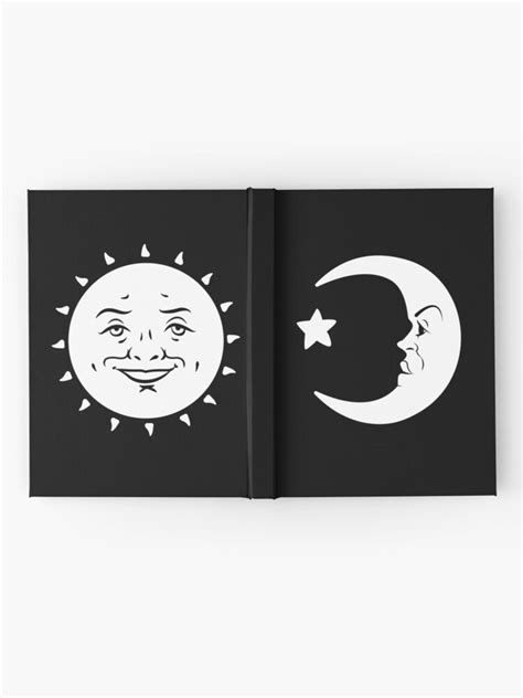 Ouija Board Sun And Moon Hardcover Journal By Leonadi Redbubble