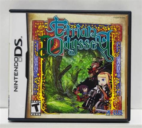 Etrian Odyssey Nintendo DS Semi Novo Carvalho Games