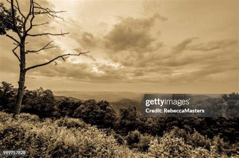 Blue Ridge Mountains In Winter Photos and Premium High Res Pictures ...