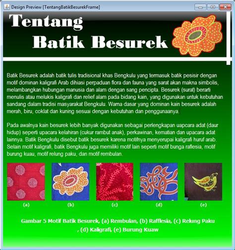 Detail Gambar Huruf Abjad Unik Batik Koleksi Nomer 50