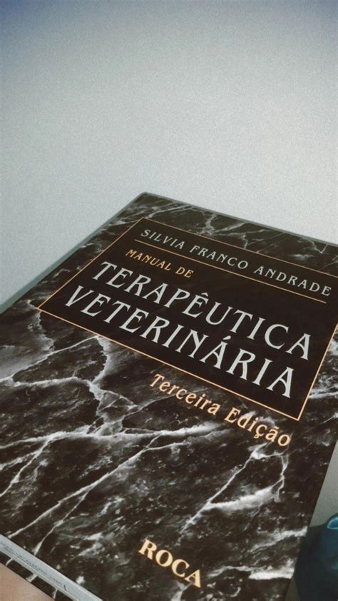 Manual De Terap Utica Veterin Ria Ed Silvia Franco Andrade Editora