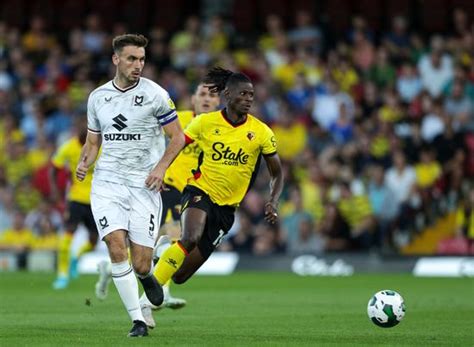 Warren Ohora Mk Dons Action Against Editorial Stock Photo Stock Image