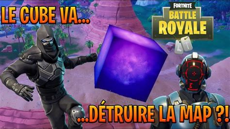 Ah H Le Cube Va Disparaitre Et Exploser Sur Fortnite Battle Royal