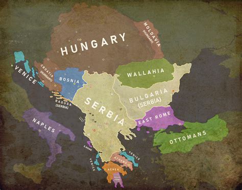 Balkans Map
