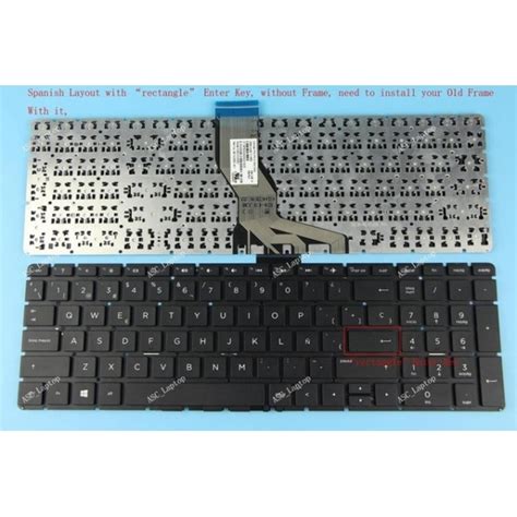 Teclados Hp 15 Bs 15 Bw 15 Br 15 Cc 15 Cd 15 Ef 17 Ar 15ez Ef