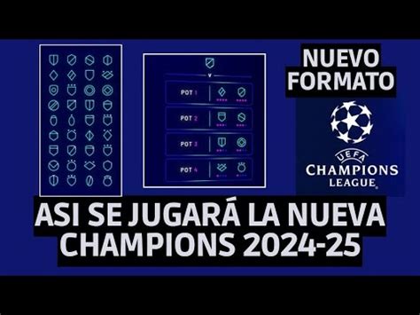 ASI SERA EL NUEVO FORMATO DE LA CHAMPIONS LEAGUE COMO SE JUGARA LA