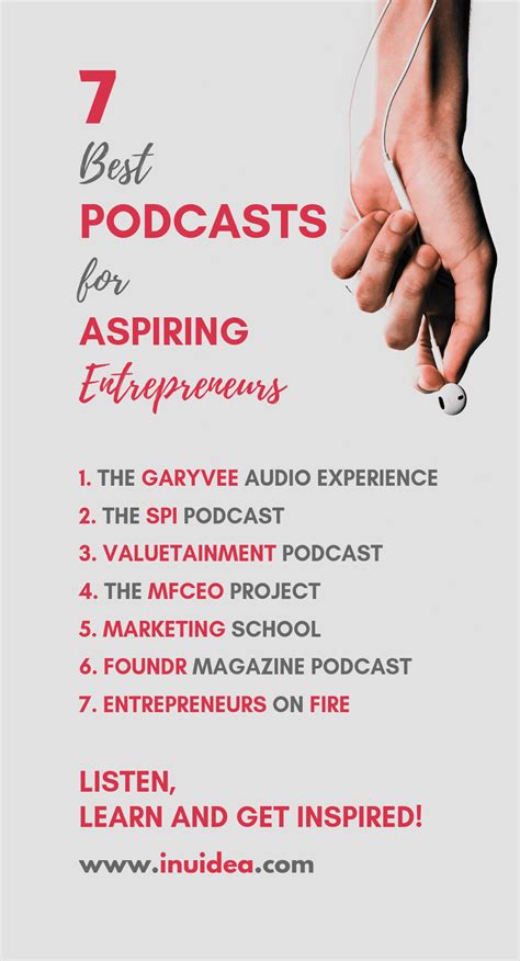 7 Best Podcasts For Aspiring Entrepreneurs Learn And Get Inspired Artofit