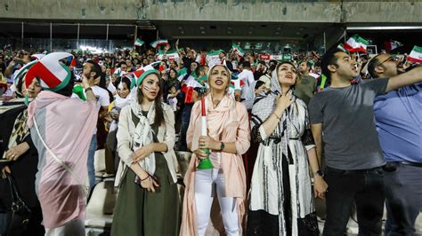 Iran Says 3 500 Female Football Fans Guaranteed At Match