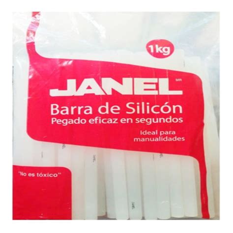 Silicon En Barra Delgado Janel Kg Dpt Papeleria