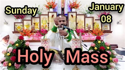 Sunday Holy Mass January 08 5 30 Am Syro Malabar Malayalam Mass