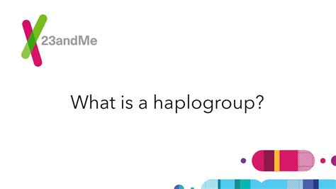 23andMe FAQ: What is a haplogroup? - YouTube