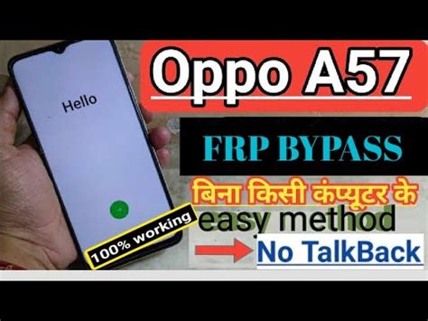 Oppo A Frp Bypass No Pc Required Android Step By Step Guide