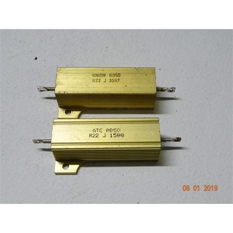 Armoured Resistor 022 Ohm 50 Watt