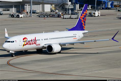 M Lrw Batik Air Malaysia Boeing Max Photo By Hung Chia Chen Id