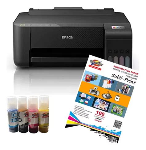 Impresora Para Sublimacion Epson Ecotank Tinta Y Papel Cuotas Sin Inter S