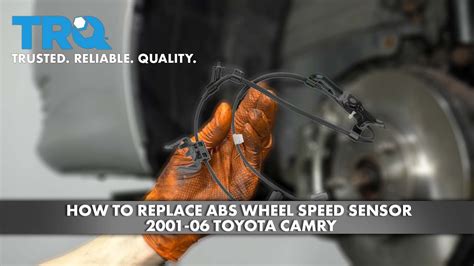 How To Replace Abs Wheel Speed Sensor 2001 06 Toyota Camry 1a Auto