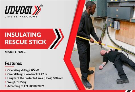 Electrical Rescue Stick With Hook 5 Feet At ₹ 9500piece In Ahmedabad
