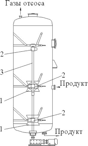 Аппараты для водной дегазации каучуков, Емкостные дегазаторы ...
