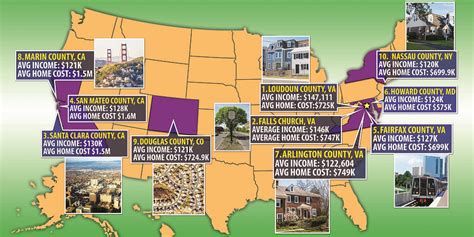 15 Of The Richest Counties In America Daily Mail Online