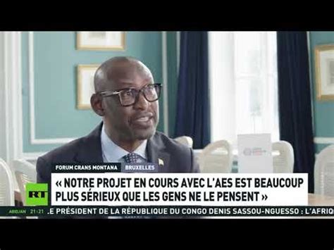 Ministre Abdoulaye Diop Sur La Question De L AES YouTube