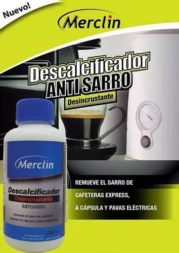 Descalcificante Antisarro Cafetera Express Y Capsula Merclin En Venta