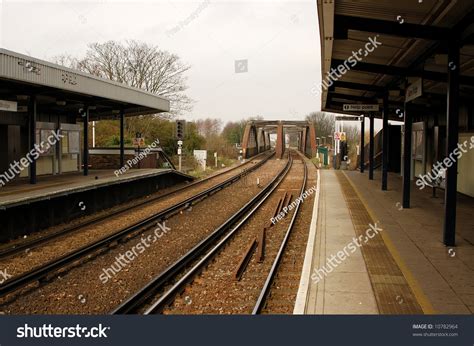 Barnes Bridge Viewed Barnes Bridge Station Stock Photo 10782964 ...