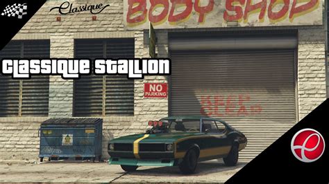 Gta V Classique Stallion Mod Oldsmobile Cutlass Youtube