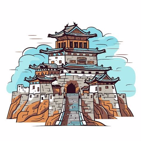 Premium Vector Illustration Of A Castle