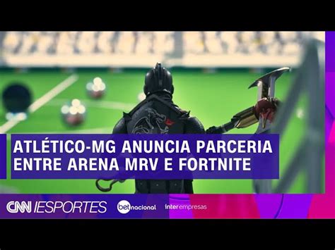 Atlético MG anuncia parceria entre Arena MRV e Fortnite veja detalhes