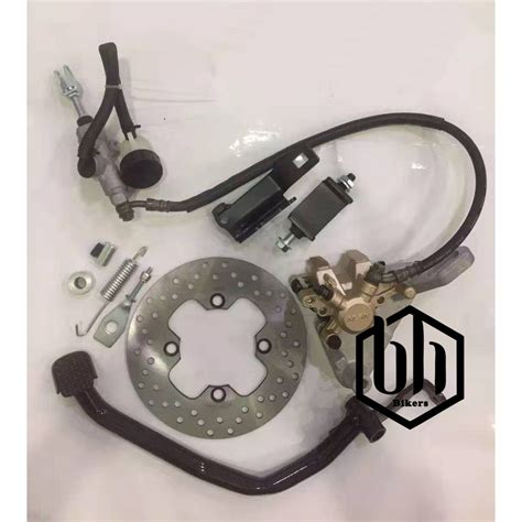 Modify Rear Disc Brake System Yamaha Lc Complete Set Original Yteq