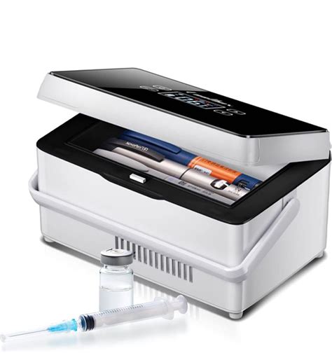 Hyunlaiinsulin Cooler Travel Case Usb Mini Medicine Refrigerator