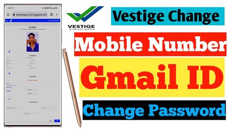 Vestige Ma Apna Mobile Number Gmail ID Password Change Kasa Kara How