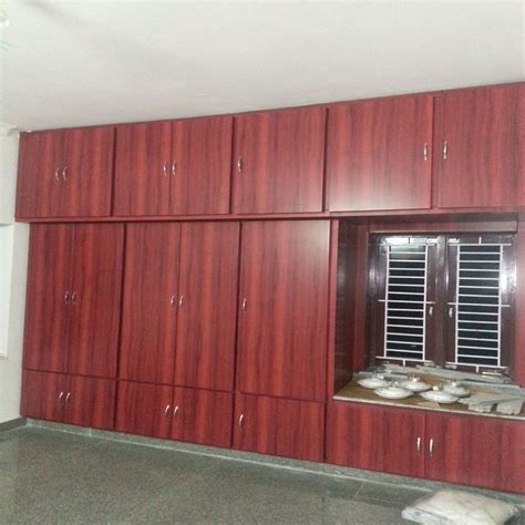 Modular Wooden Wardrobe Without Mirror With Locker At Rs Sq Ft In