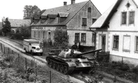 Soviet T 62 Soviet T 62 Tank During Operation Danube Czec Flickr