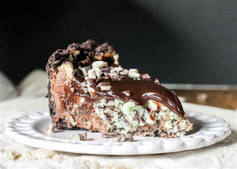 Mint Chocolate Chip Cheesecake Bakerita