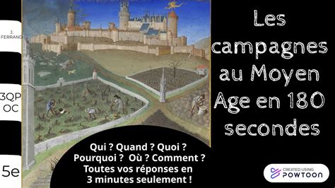 Les Campagnes Au Moyen Age En Secondes Youtube