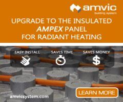 Amvic Insulated Pex Panel Hydronic Radiant Floor Heating Systems