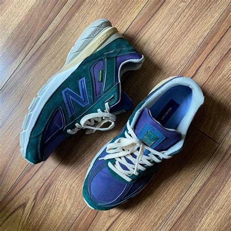 New Balance 990v5 Aime Leon Dore Fesyen Pria Sepatu Sneakers Di