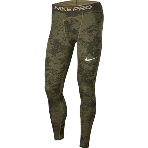 Купить Компрессионные тайтсы Nike Pro Camo Tights по цене 0 руб.