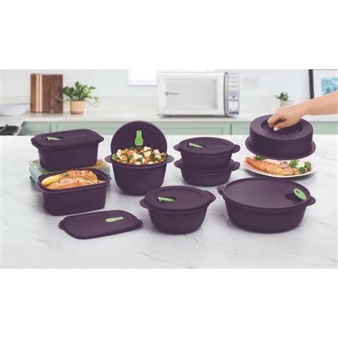 Tupperware Kit PDA Cristalwave Marmita Microondas Shopee Brasil