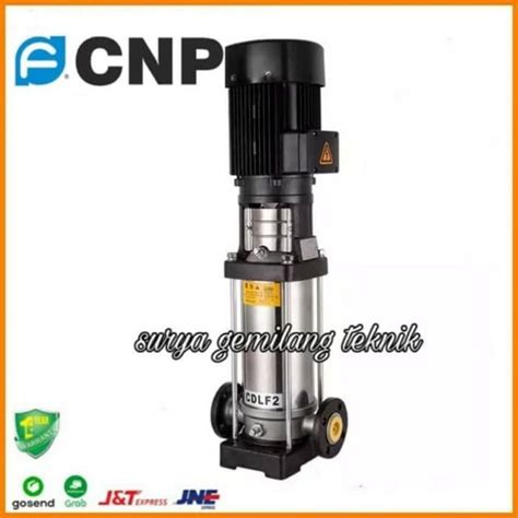 Pompa Dorong CNP CDLF 2 18 3Hp 220V Booster Pump Membran RO Car Wash