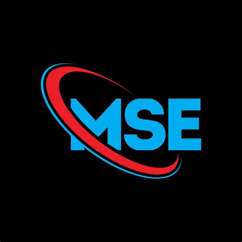 MSE logo. MSE letter. MSE letter logo design. Initials MSE logo linked ...