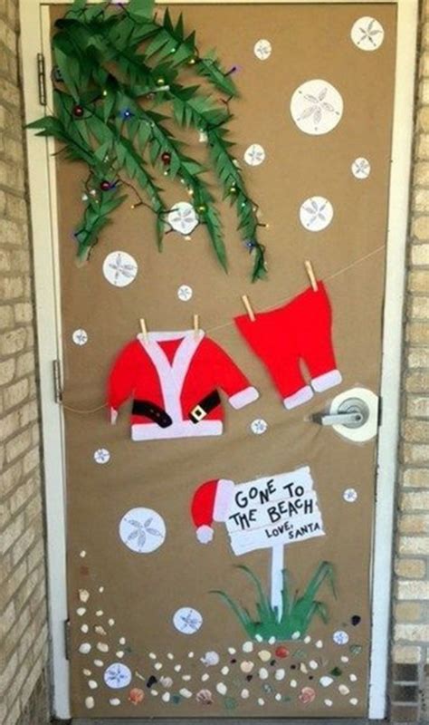 Funny Christmas Door Decorating Ideas