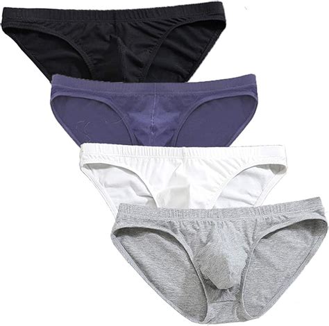 Amazon Co Jp Set Of 4 Men S Pants Bikini Briefs Cotton Pants Sports Men S Underwear 3D