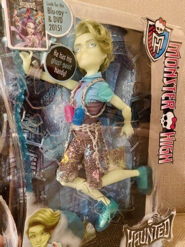 Monster High Haunted Porter Geiss Doll Rare Nib Worldwide Ship