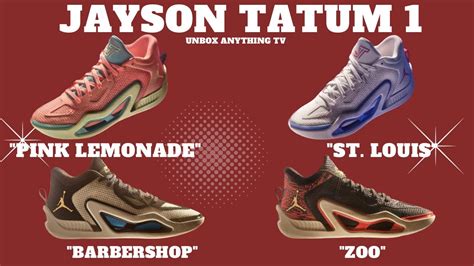 THE TATUM 1 JAYSON TATUM S JT 1 FIRST SIGNATURE SHOE OFFICIAL IMAGES